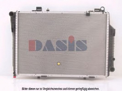 AKS DASIS 121140n -  Радиатор, охлаждение двигателя